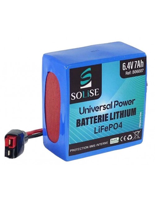 Batterie LiFePO4 6v 7Ah