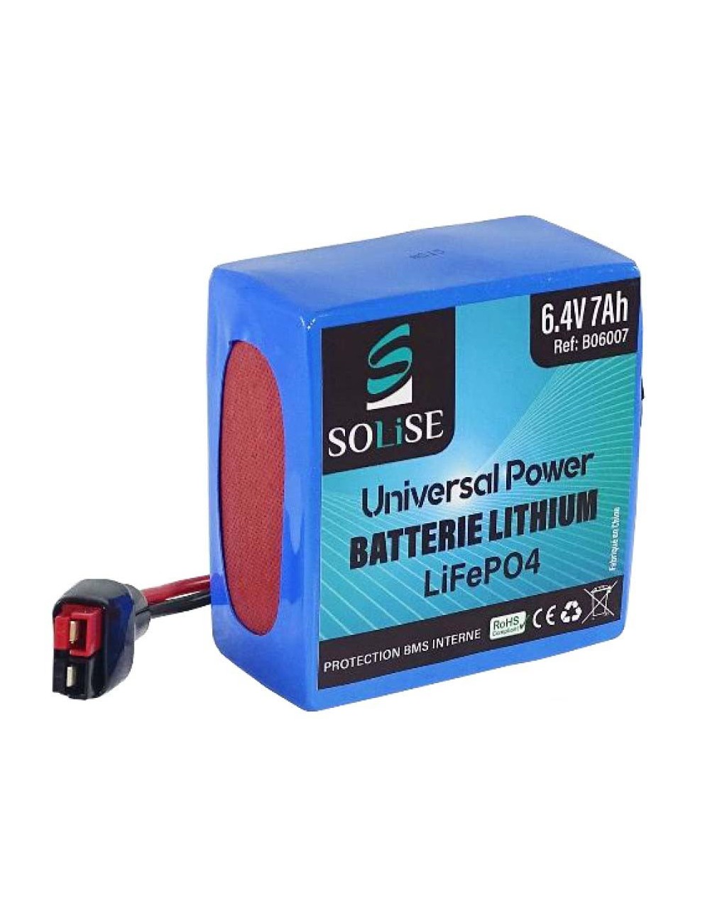 RNS B06007 (B06007) Batterie LiFePO4 6V Solise (6V - 7Ah)