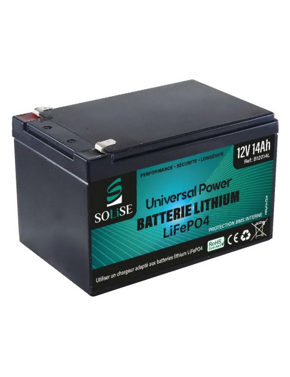 Batterie LiFePO4 12v 14Ah