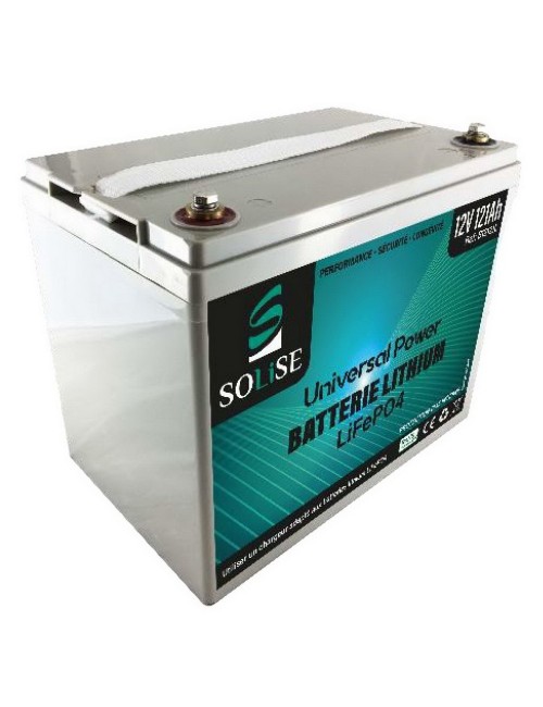 Batterie LiFePO4 12v 121Ah