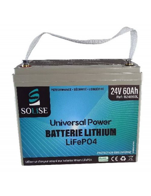 Batterie LiFePO4 24v 60Ah