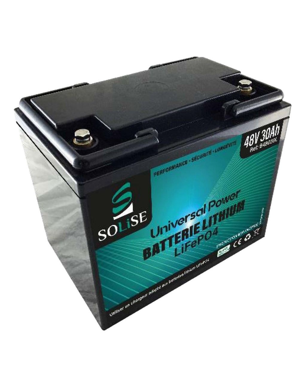 LiFePO4 batterij 48V 30Ah