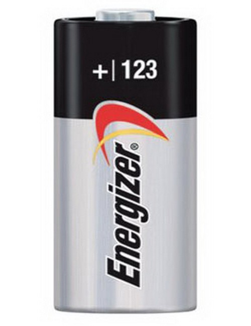 Lithium battery CR123A 3V 1500mAh (Energizer)
