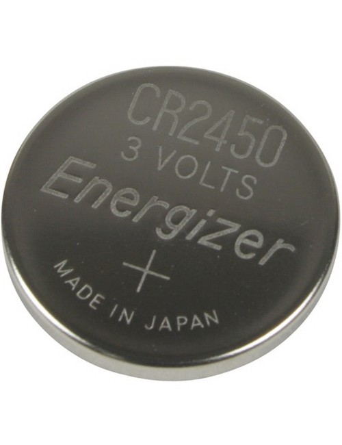 2x Lithium knoopcel CR2450 3V 620mAh (Energizer)