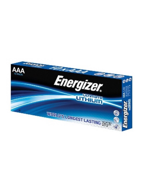 10x Lithium battery Ultimate AAA 1,5V 1250mAh (Energizer)