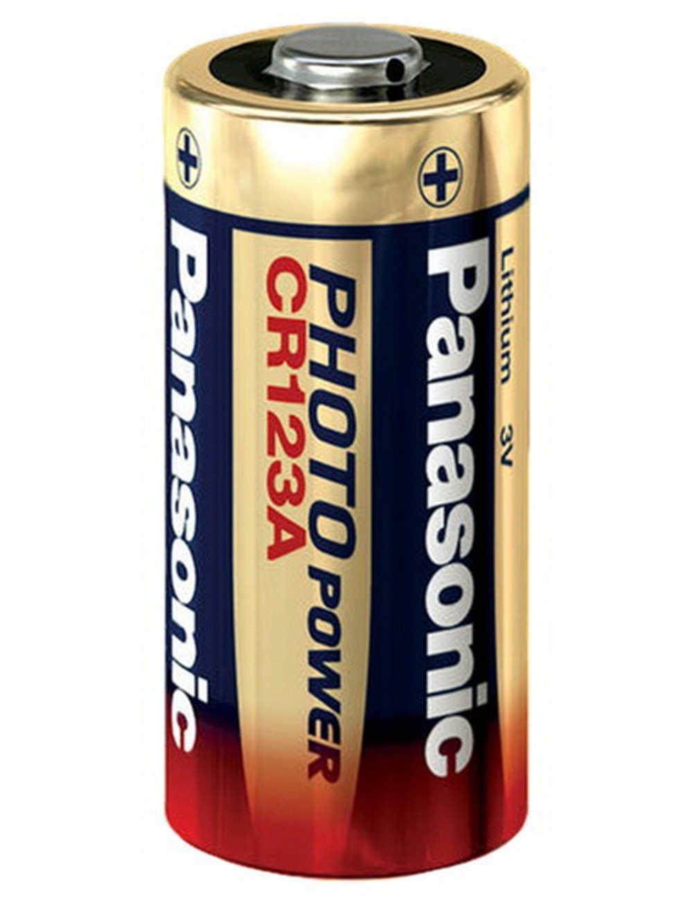 Lithium battery CR123A 3V 1400mAh (Panasonic)