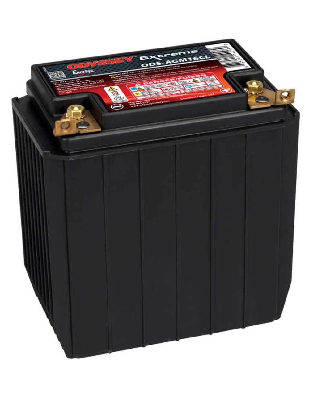 Loodbatterij 12V 18Ah (PC625/ODS-AGM16CL)