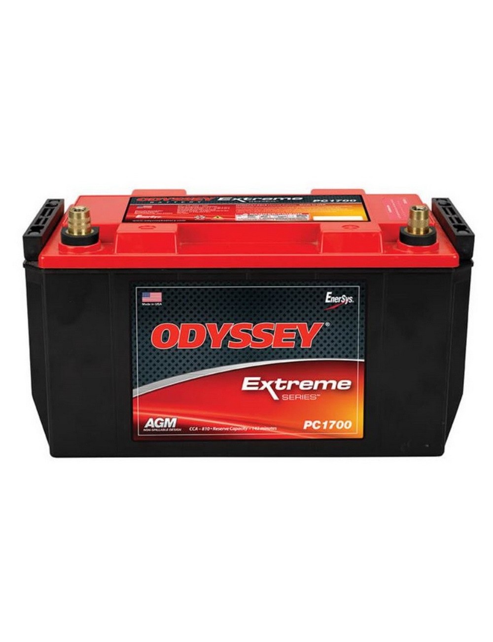 H ODS-AGM70A (ODS-AGM70A) Batteries Plomb Performance Odyssey Enersys (12V  - 68Ah)