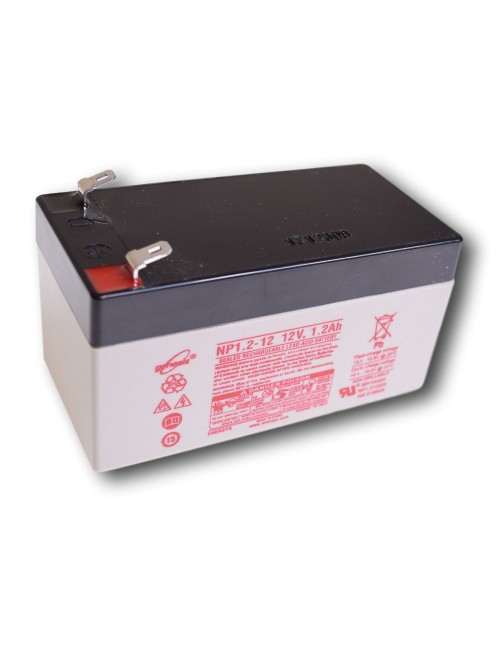 Loodbatterij 12V 1,2Ah (NP1.2-12)