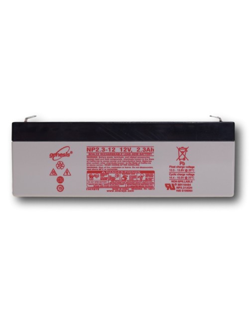 Loodbatterij 12V 2,3Ah (NP2.3-12)