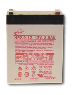 Lead battery 12V 2,9Ah (NP2.9-12)