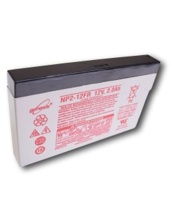 Loodbatterij 12V 2Ah (NP2-12)