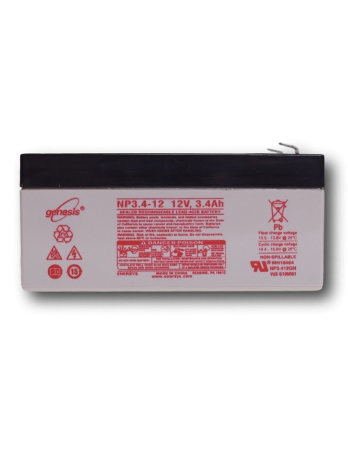 Batterie Plomb 12V 3,4Ah (NP3.4-12)
