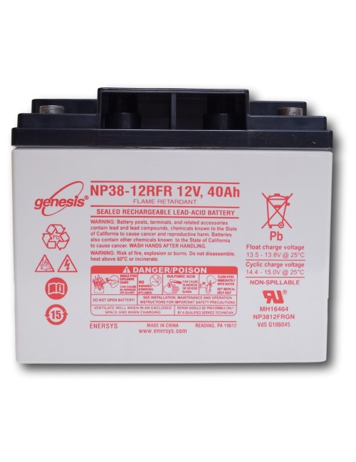 Lead battery 12V 38Ah (NP38-12)
