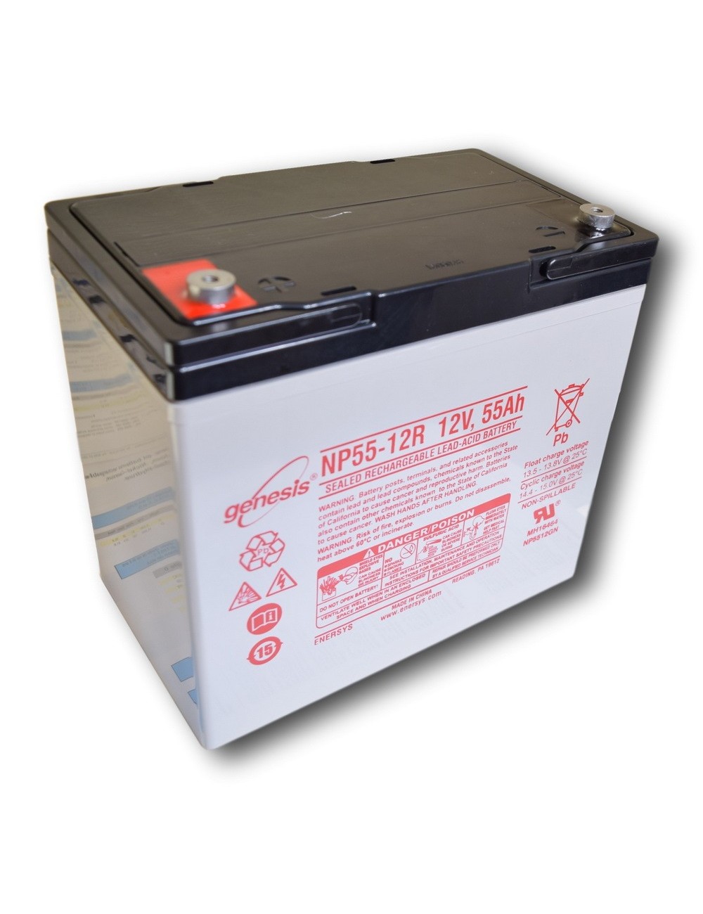 Lead battery 12V 55Ah (NP55-12)