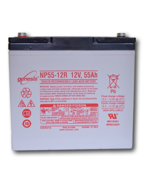Lead battery 12V 55Ah (NP55-12)