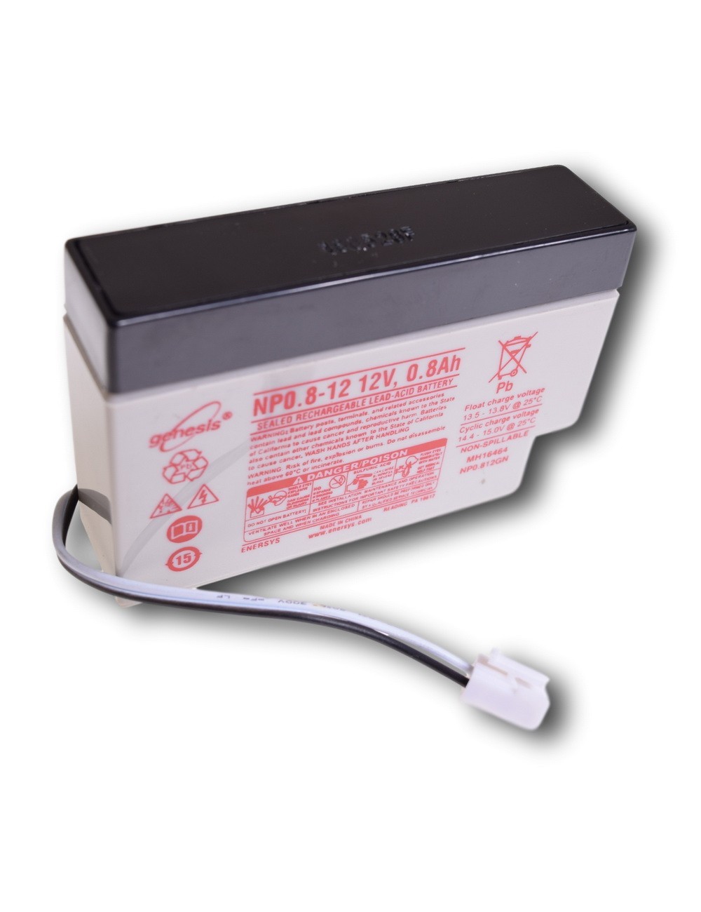 Lead battery 12V 0,8Ah (NP0.8-12)