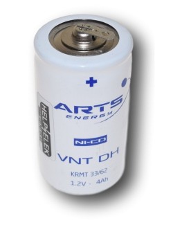 Cel 1,2V 4,2Ah (VNT D) + soldering lippen -792306-