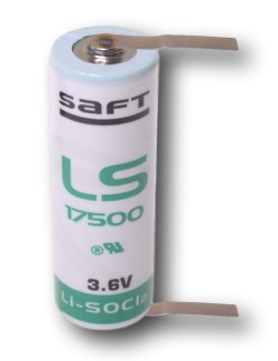 Lithium batterij 3,6V 3,6Ah LS 17500 CNR (04911Y)