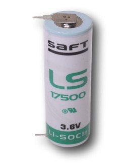 Lithium batterij 3,6V 3,6Ah LS 17500 2PF (04912Z)