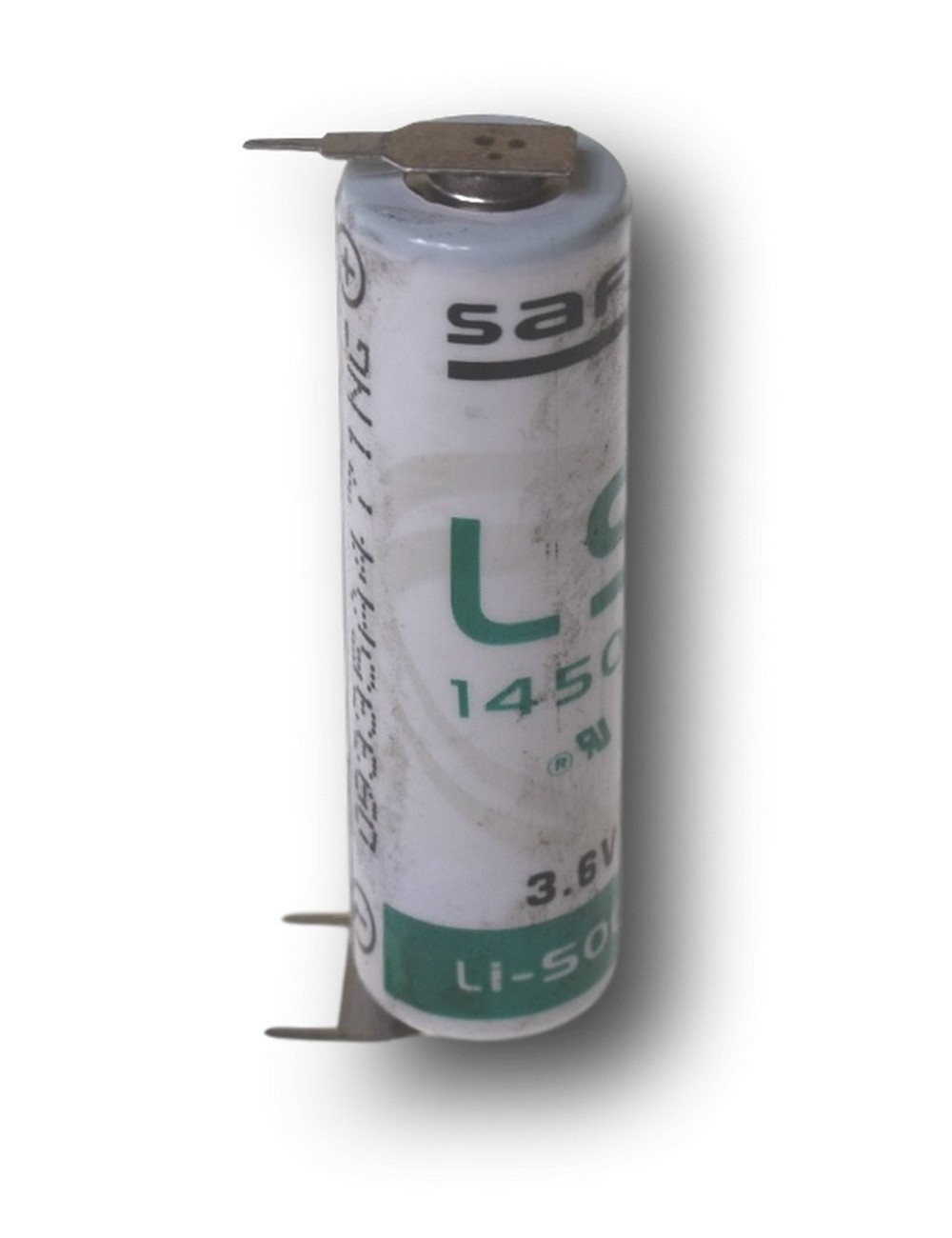 Lithium battery 3,6V 2,6Ah LS 14500 3PF RP (04287M)