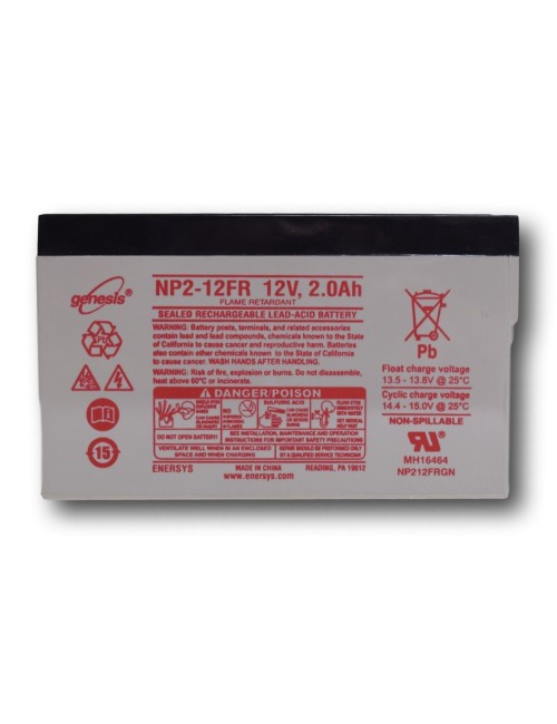 Loodbatterij 12V 2Ah (NP2-12)