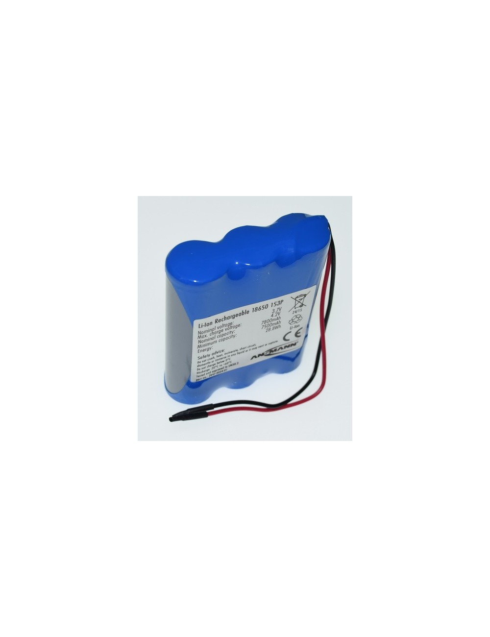 Pack Li-ion 18650 3,7V 7,8Ah M3A R3 UN