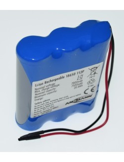 Pack Li-ion 18650 3,7V 7,8Ah M3A R3 UN