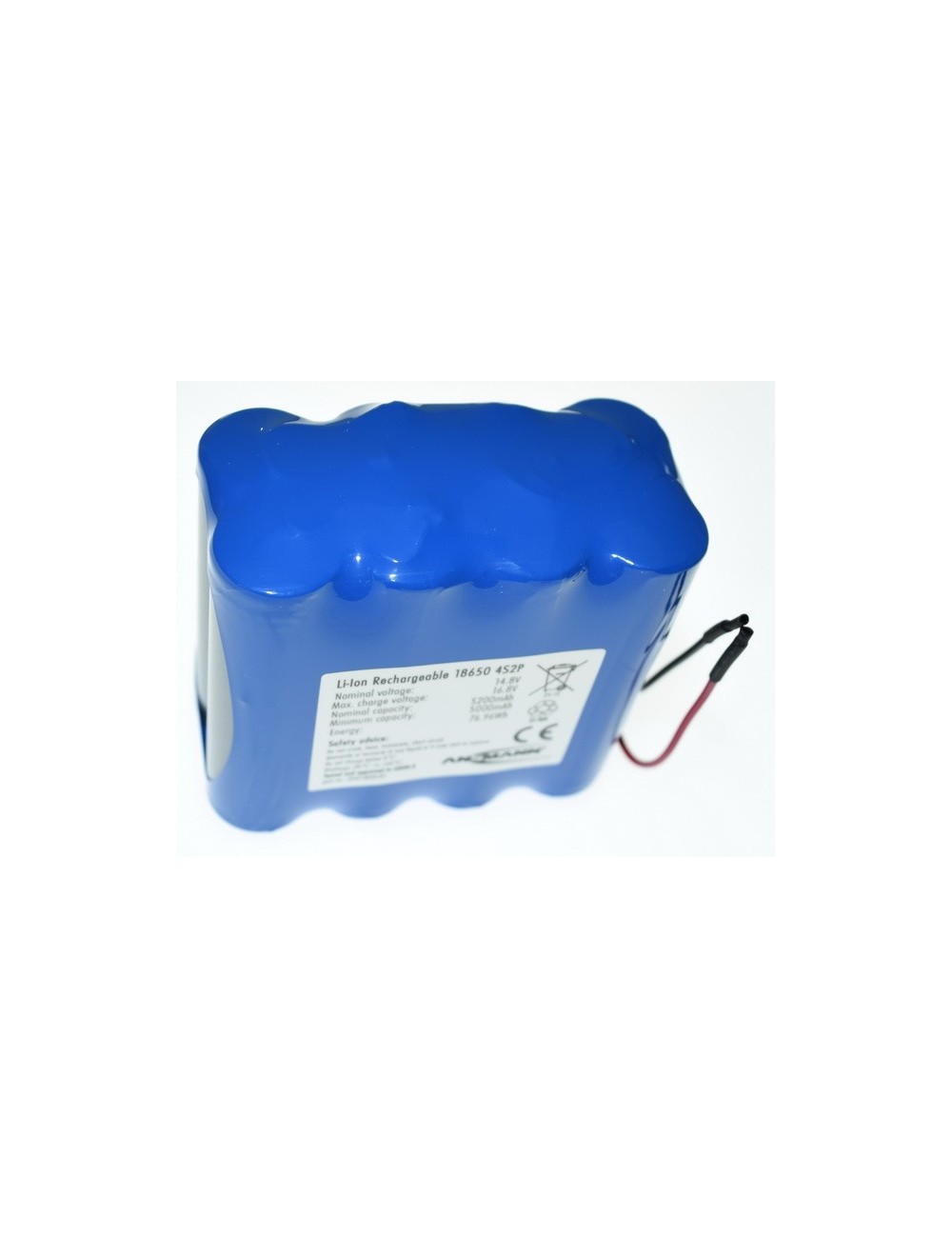 Pack Li-ion 18650 14,8V 5,2Ah M4A 2R4 UN