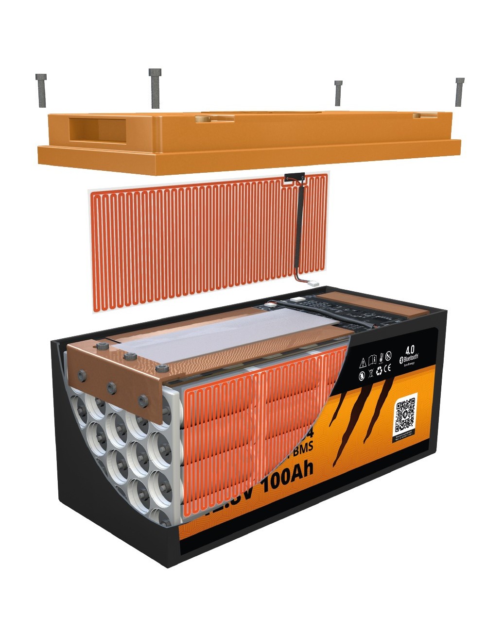 LiFePO4 batterij 12V 200Ah Artic LionTron