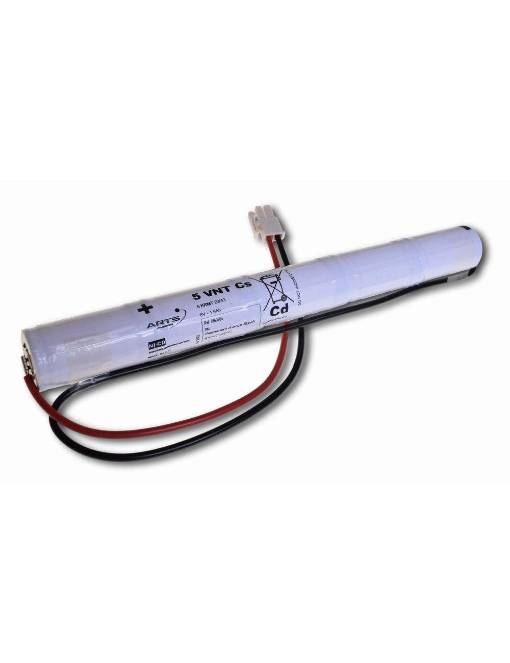 Staaf 6V 1,6Ah (VNT CS) + connector C75 -786968-