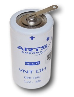 Cel 1,2V 4,2Ah (VNT D) + soldering lip -792307-