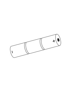 Staaf 3,6V 2,6Ah (VNT C U) + connector C75 -803996-