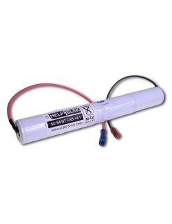 Staaf 4,8V 2,6Ah (VNT C) + kabel + Fast (+9-6) -800750-