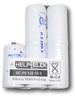 Pack 6V 1,6Ah (VNT CS) + soldering lip -786943-