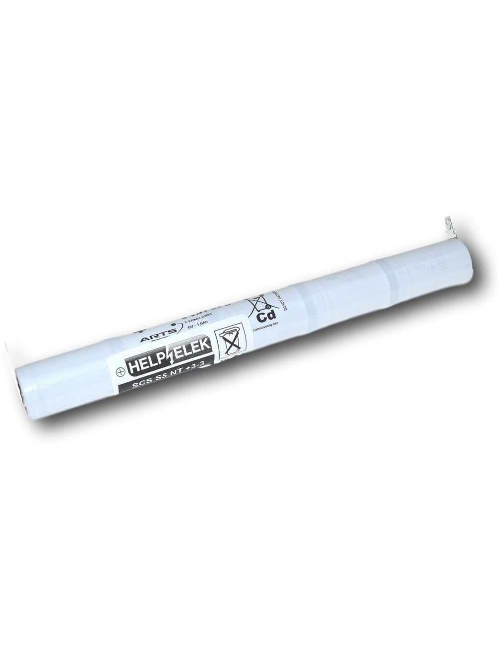 Staaf 6V 1,6Ah (VNT CS) + Faston (+3-3) -805019-