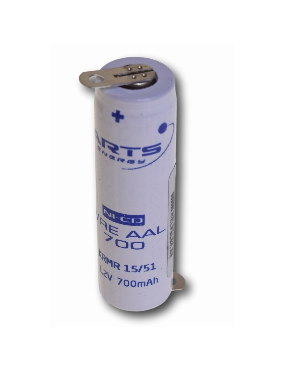 Cel 1,2V 0,7Ah (VRE AA) + soldering lippen -790384-