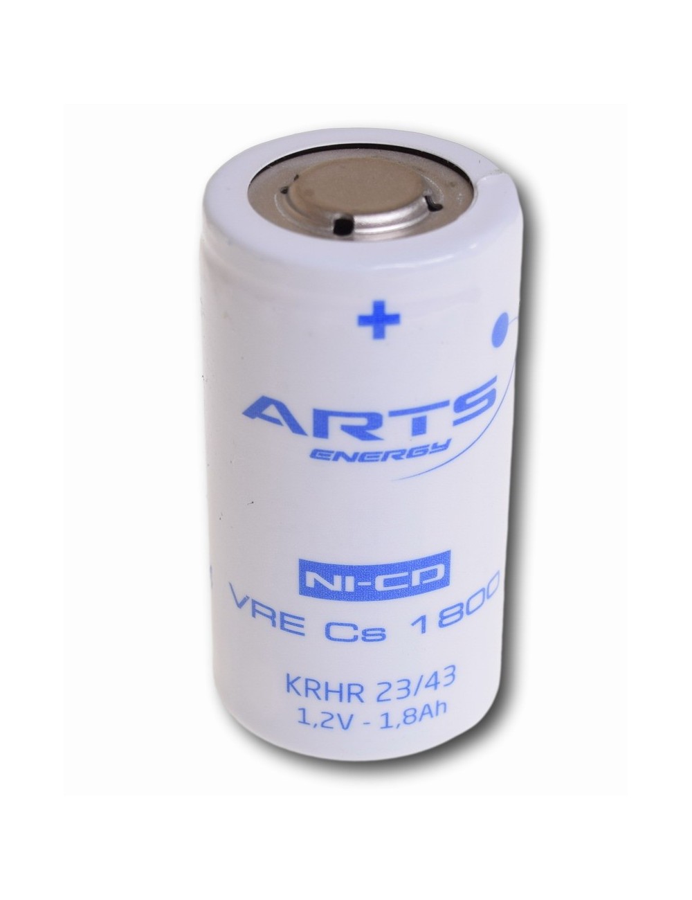 Elément 1,2V 1,8Ah (VRE CS) + sans cosses -790692-