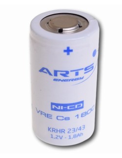 Elément 1,2V 1,8Ah (VRE CS) + sans cosses -790692-